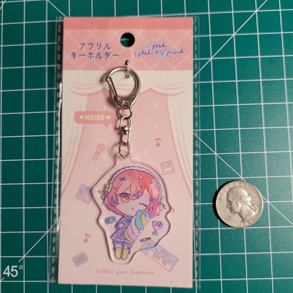 MEIKO Vocaloid MikuMiku Friends Pajama Party Acrylic Keychain